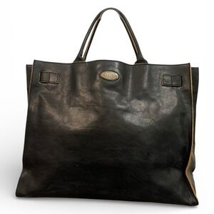 FURLA Greta Vintage Leather Tote